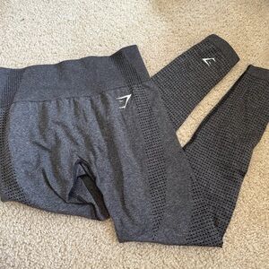 Gymshark Charcoal Vital Seamless Leggings